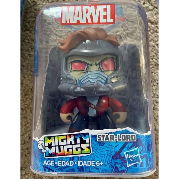 Marvel Mighty Muggs Guardians of the Galaxy Star-Lord by Hasbro New - Picture 2 of 4